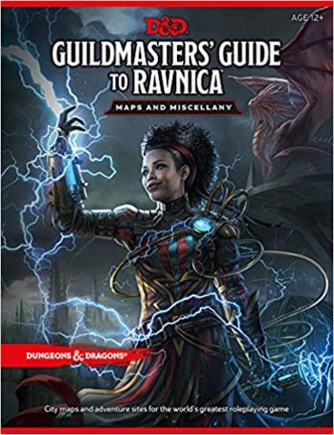 Dungeons & Dragons Map: Guildmasters Guide to Ravnica